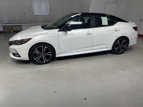 2021 Nissan Sentra SR Aspen White/Super Black, Beaverdale, PA