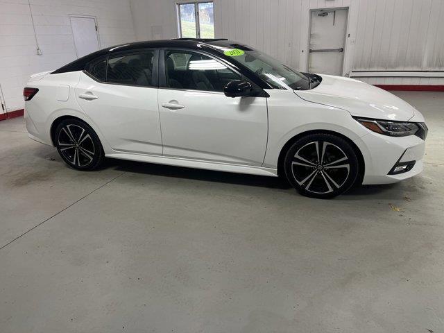 2021 Nissan Sentra SR Aspen White/Super Black, Beaverdale, PA