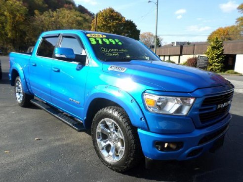 2021 Ram Ram Pickup 1500 Big Horn Crew Cab SWB 4WD Blue, Johnstown, PA