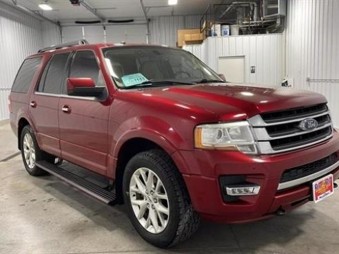 2016 Ford Expedition Limited Sport Utility 4D Red, Sioux Falls, SD