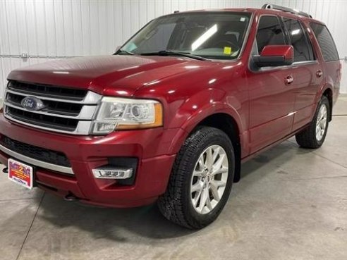 2016 Ford Expedition Limited Sport Utility 4D Red, Sioux Falls, SD