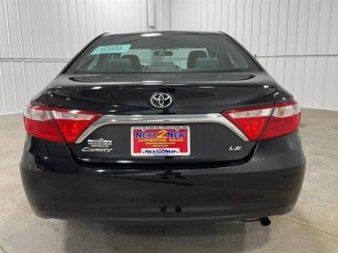 2015 Toyota Camry LE Sedan 4D Black, Sioux Falls, SD