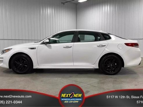 2017 Kia Optima LX Sedan 4D White, Sioux Falls, SD