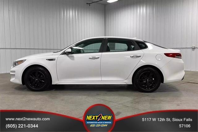 2017 Kia Optima LX Sedan 4D White, Sioux Falls, SD