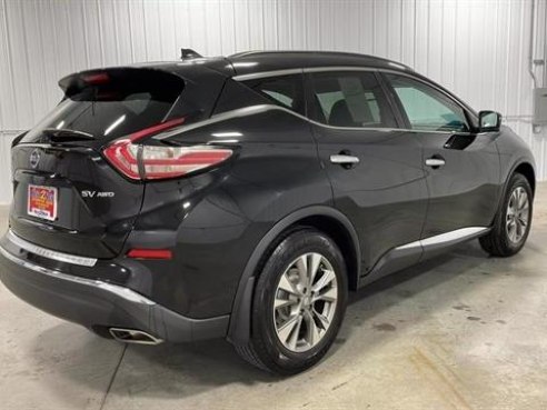 2018 Nissan Murano SV Sport Utility 4D Black, Sioux Falls, SD