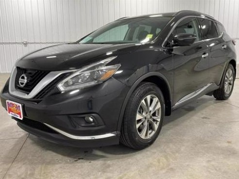 2018 Nissan Murano SV Sport Utility 4D Black, Sioux Falls, SD